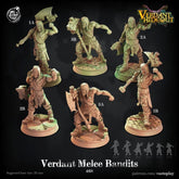 Verdant Melee Bandits 3D-printed model
